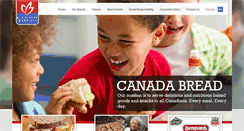 Desktop Screenshot of canadabread.com